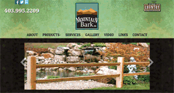 Desktop Screenshot of mountainbark.com