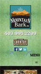 Mobile Screenshot of mountainbark.com